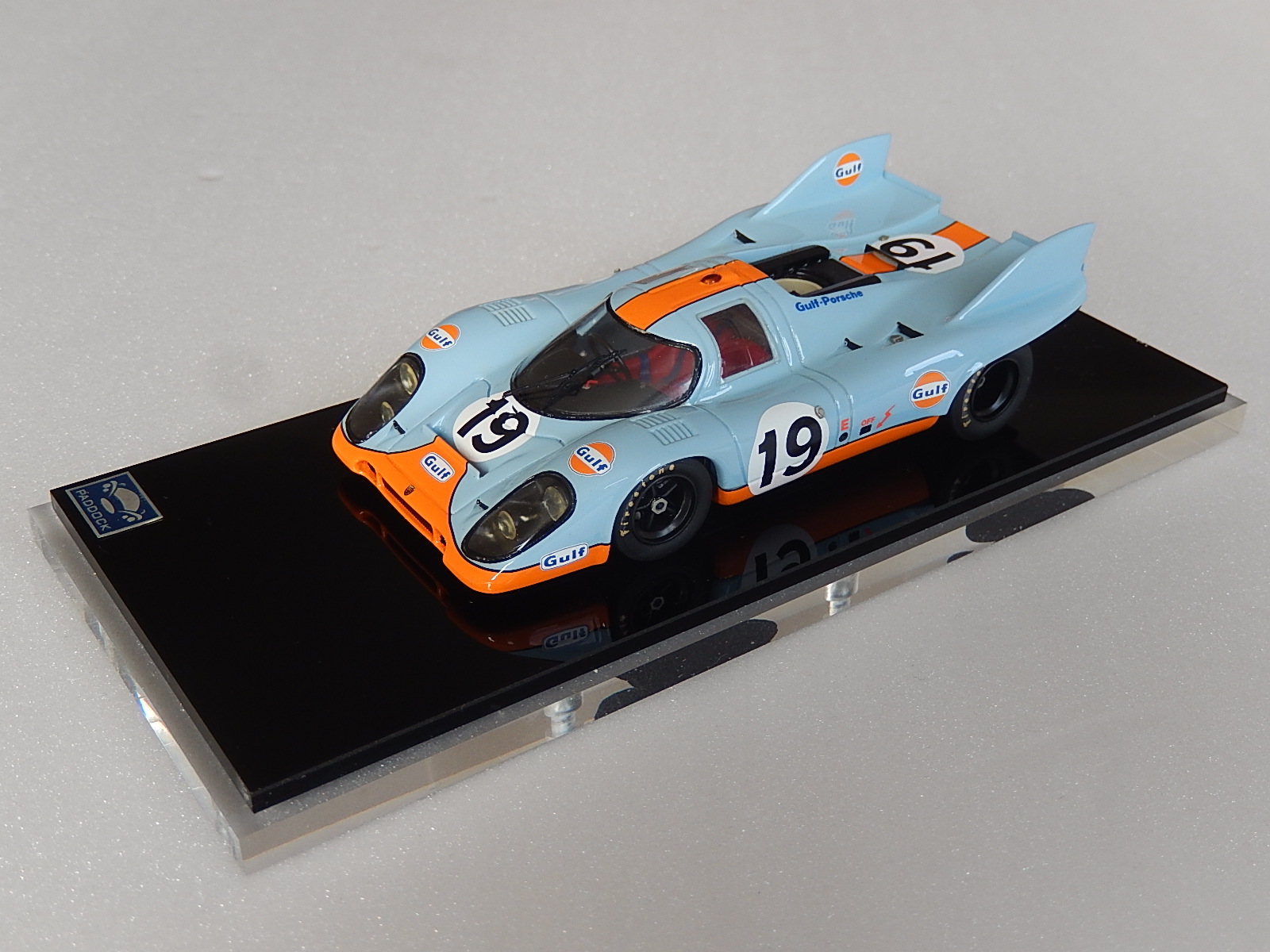 Paddock : Porsche 917 K Gulf Le Mans 1971 --> SOLD